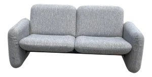 Modern Design 1970s "Chiclet" Sofa Settee by Ray Wilkes for Herman Miller