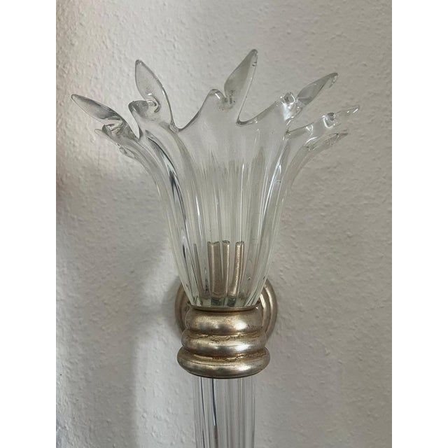 Murano Wall Sconces, 1940, Set of 2 For Sale - Image 10 of 18