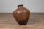 Antique Japanese Brown Oil Jar with Weathered Appearance and Irregular Shape For Sale - Image 10 of 13