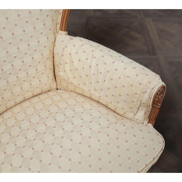 Wood Pair of Vintage Fireside Chairs For Sale - Image 7 of 18