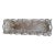 1990s Repousse Grapes Arthur Court Cast Aluminum Rectangle Serving Platter Tray For Sale