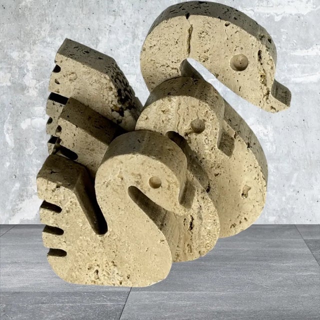 Swans by Enzo Mari for F.lli Mannelli, 1970s, Set of 3 For Sale - Image 10 of 12