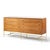 Mid-Century Modern Paul McCobb for Calvin Irwin Collection Mid Century Mahogany, Brass and Travertine Double Dresser For Sale - Image 3 of 8