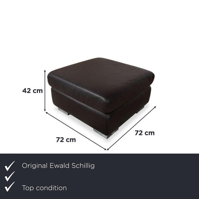 Courage stool by Ewald Schillig, the perfect addition to your seating arrangement or quite useful on its own. The stool...