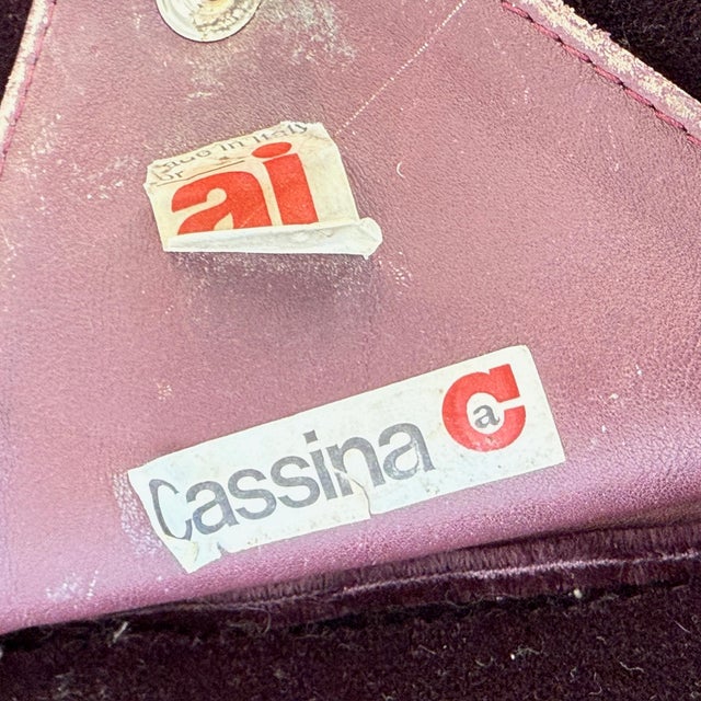 1960s Quartet 932 Chairs by Mario Bellini for Cassina - Set of 2 For Sale - Image 10 of 10