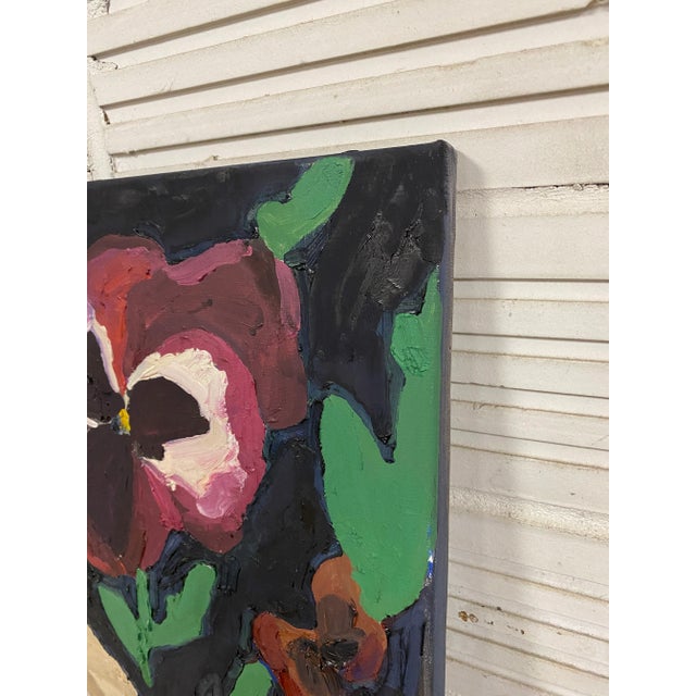 Expressionism Sail Away, Contemorary Oil Painting by Molly Mansfield For Sale - Image 3 of 3