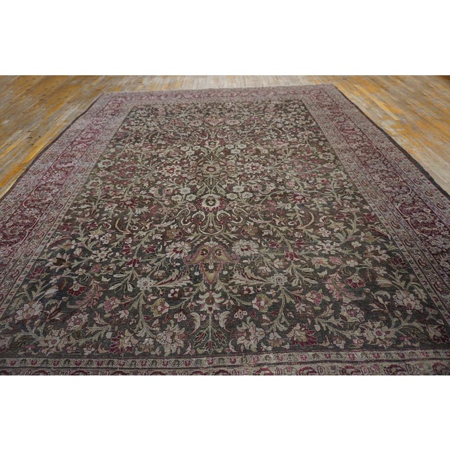 Early 20th Century N.E. Persian Khorassan Moud Carpet (10' x 13'4" - 305 x 405) General Rug Type: Persian Formal Specific...