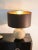Huge Spherical Travertine and Brass Table Lamp, Italy, 1973 For Sale - Image 11 of 18