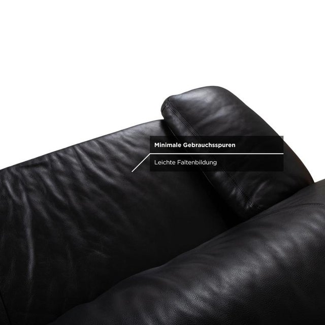 Leather Three-Seater and Two-Seater Sofas from Koinor, Set of 2 For Sale - Image 10 of 18