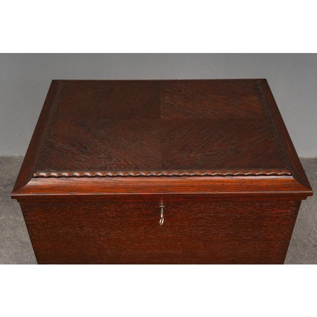 Art Nouveau Wooden Cutlery Chest For Sale - Image 11 of 18