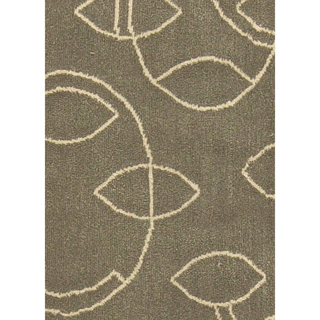 Contemporary Handwoven Wool Runner by Doris Leslie Blau. Size: 4'0" × 11'10" (121 × 360 cm). This striking contemporary...