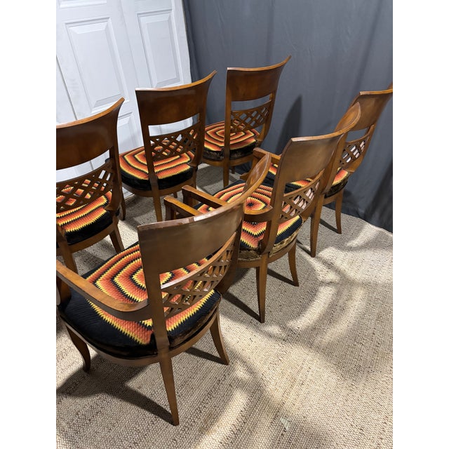 Set of 6 Biedemeier Style Dining Chairs For Sale - Image 12 of 16
