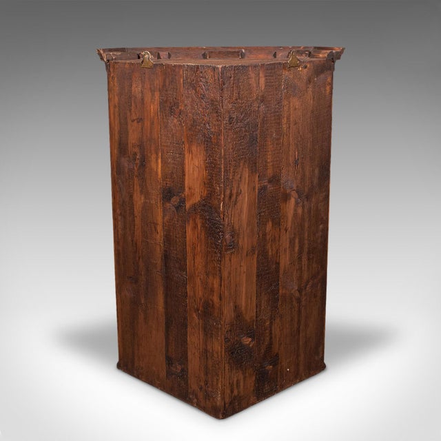 Antique Mounted Corner Cabinet, English, Oak, Wall Cupboard, Georgian, c.1780 For Sale - Image 9 of 9