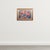 Abstract Composition in Blue and Red, 1950s, Oil on Canvas, in Good conditions. Designed 1950 to 1959