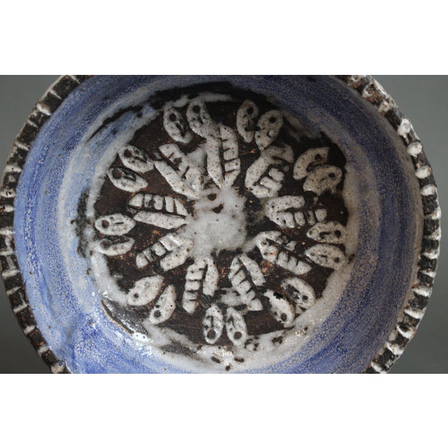 Mid-Century Modern Decorative Ceramic Bowl by Albert Thiry, 1970s For Sale - Image 10 of 17