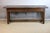 Oak Console Table with Walnut Top For Sale - Image 11 of 11