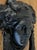 Metal Grecian Face Cast Iron Door Knocker For Sale - Image 7 of 9