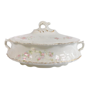1900s Homer Laughlin Covered Casserole Dish