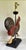 Vintage Rustic Folk Art Rooster Table Lamp For Sale - Image 10 of 12