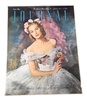 Vintage 1940's Ladies Home Journal Newsstand Poster