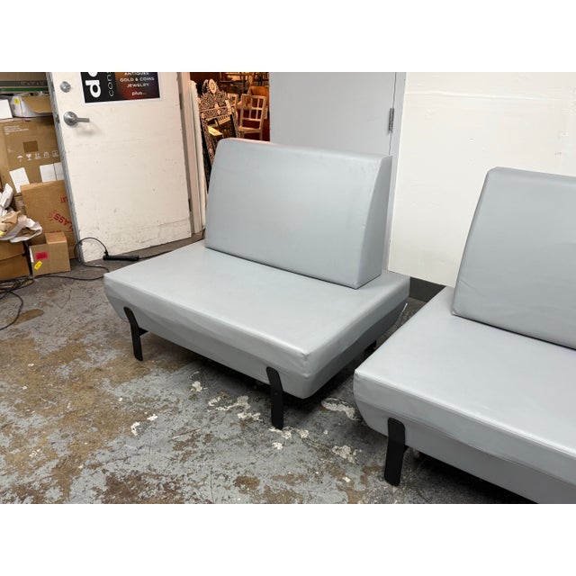 Arik Levy for Viccarbe Platform Lounge Chairs, Pair For Sale - Image 11 of 12