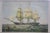 Pair Mid Century Clipper Ship Prints Windsor Castle & Swiftsure Maple Frames 12" For Sale - Image 11 of 11