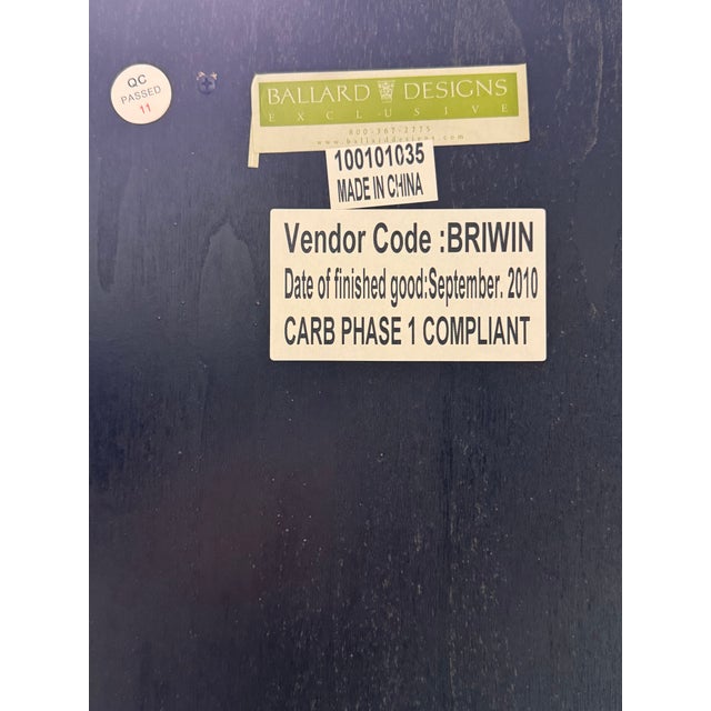 Ballard Designs Tuscan Flush Center Bookcases, Pair For Sale - Image 12 of 12