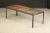 Brown Caned Dining Table by Danny Ho Fong for Tropi-cal in Iron and Rattan, c 1960s For Sale - Image 8 of 12