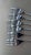 Metal Vintage Cake Forks From England - Set of 6 For Sale - Image 7 of 8
