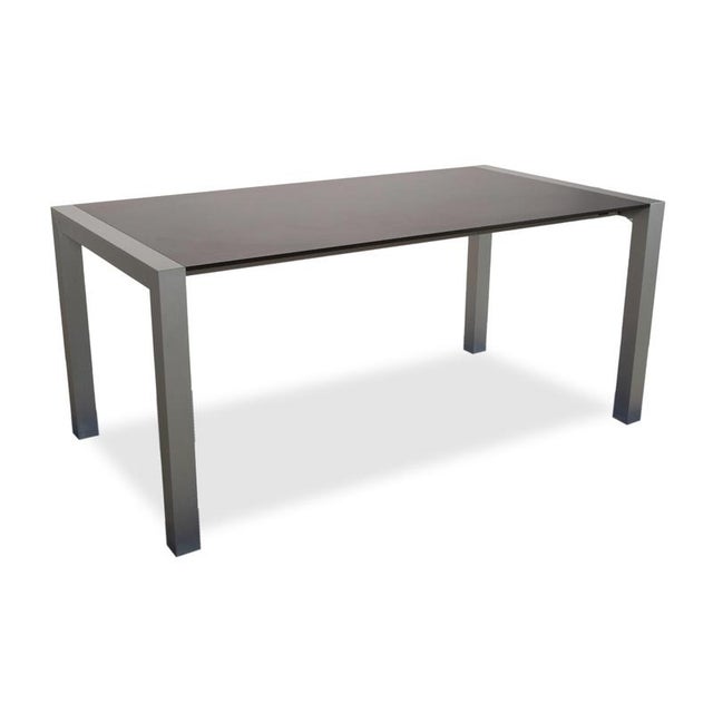 Kristalia Sushi Wooden Dining Table in Anthracite Silver with Manual Extension Function For Sale - Image 14 of 14