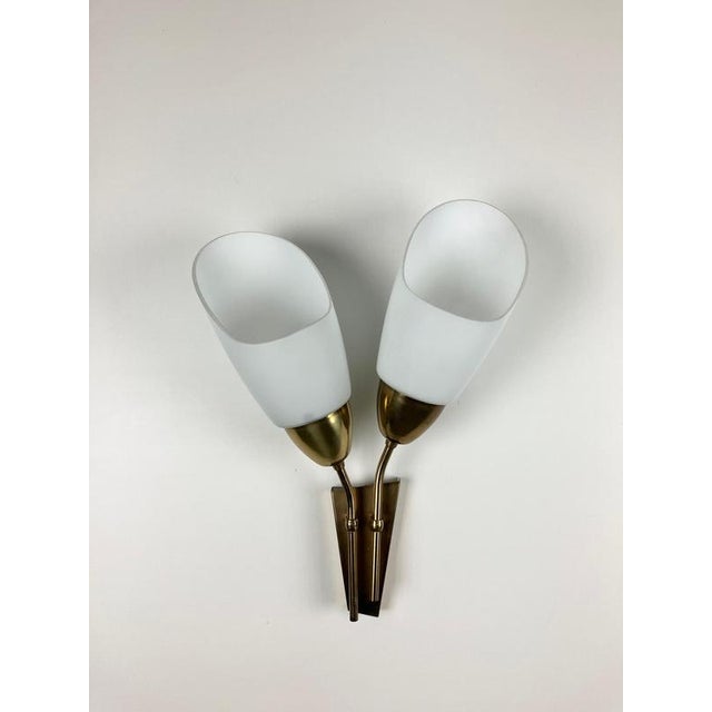 Mid-Century Wall Lamp from Kamenicky Senov, 1960s For Sale - Image 3 of 10