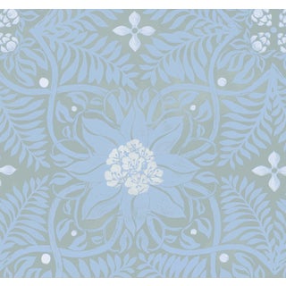 Ann McGuire "Rhodie" Made in the Shade Wallpaper Panels - Set of 9 For Sale