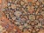 Textile Vintage Kashan Area Rug, Handwoven Floral Pattern, Navy & Brick Red, 4’ X 6’ For Sale - Image 7 of 12