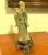 Mid 20th Century Mid-Century Green Soapstone Statuette of Chinese Wise Man For Sale - Image 5 of 8