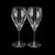 Elegant pair of luxury French red wine glasses from Christofle’s “Albi Verre” collection. Albi Verre (French for “glass”)...
