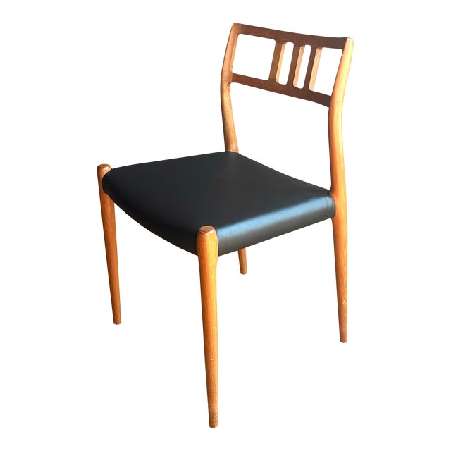 Niels Moller Model 79 Mid Century Danish Modern Teak Dining Chair For Sale