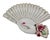 Museum-Quality 1950s Lefton China "Lady's Hand" Set - Large Fan Dish & Bud Vase For Sale - Image 10 of 14
