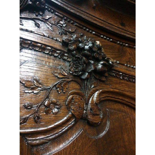 Item: Antique Oak Wardrobe (French Style). Age & Condition: Circa 1920-1930. Refinished and restored. Some repairs were...