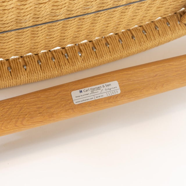 CH25 Lounge Chair by Hans J. Wegner for Carl Hansen, 2000 For Sale - Image 11 of 12