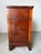 Vintage Georgian Style Mahogany Serpentine Chest of Drawers With Writing Brush Slide For Sale In Miami - Image 6 of 12