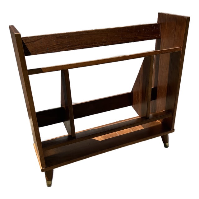 Mid Century Modern Danish-Inspired Bookcase For Sale