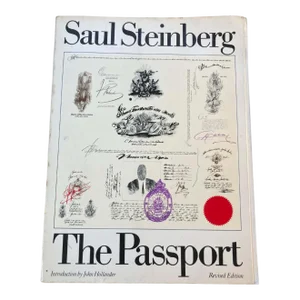 Passport Saul Steinberg Published by Harper & Brothers, New York., 1979