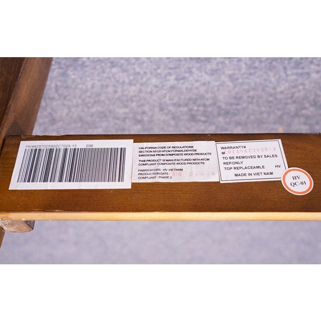 Fairmont Designs Bookmatched Pecan Louis XV French Provincial Queen Size Bed - Chestnut Finish C7025-08 For Sale - Image 13 of 14