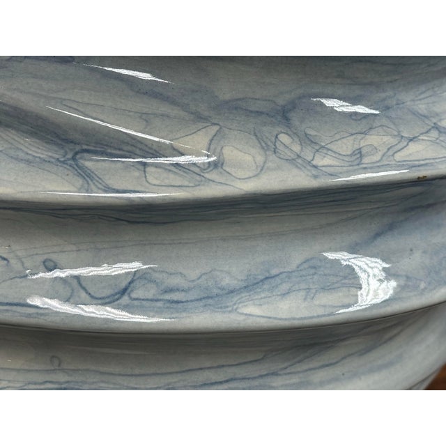 Uttermost Waves Table Lamps, Pair For Sale - Image 10 of 12