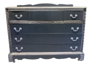 French Country Style Gray Dresser