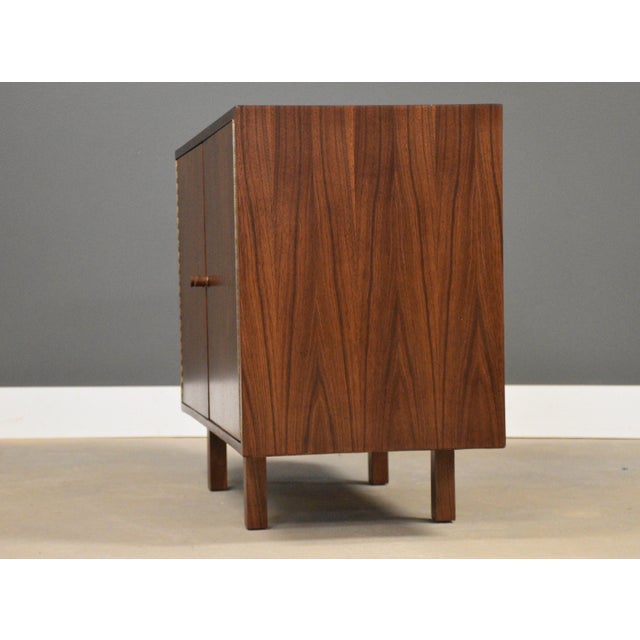 1960s 1960s Refinished 36” Walnut Mid Century Credenza Chest For Sale - Image 5 of 10