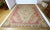 Large French Louis XVI Baubusson Rug with Flower Cartridge, 1890s For Sale - Image 9 of 12