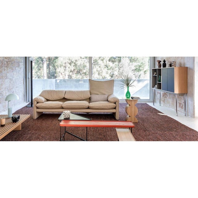 Maralunga Two-Seater Sofa by Vico Magistretti for Cassina For Sale - Image 15 of 17