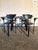 Rare LUNA armchairs Design: Gammelgaard & Mathiasen for Bent Krogh Metal + rubber with armrests Color: black The chairs...