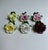 Ceramic 1940s Set of 6 Staffordshire Radnor Bone China Rose Place Card Holders For Sale - Image 7 of 18